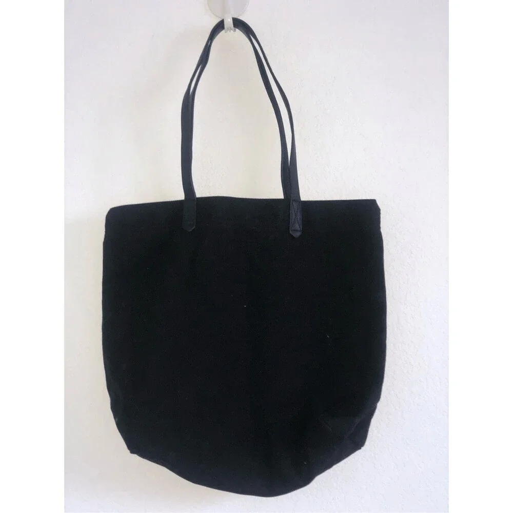 Disney tote black bag halloween punkis sequins 13”x15”
